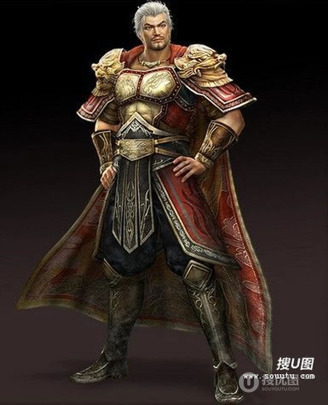热门单机游戏《三国无双》人物原画