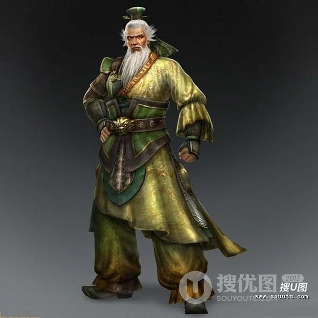 热门单机游戏《三国无双》人物原画