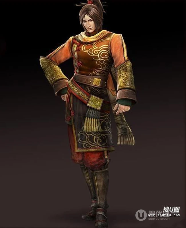 热门单机游戏《三国无双》人物原画
