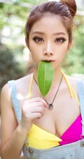 甜女生孩的清凉一夏