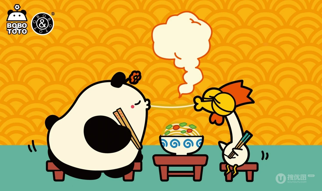 好看的BOBO&TOTO动漫背景图片