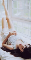 女孩青涩的青春优美图片