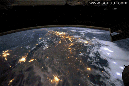 太空上看地球