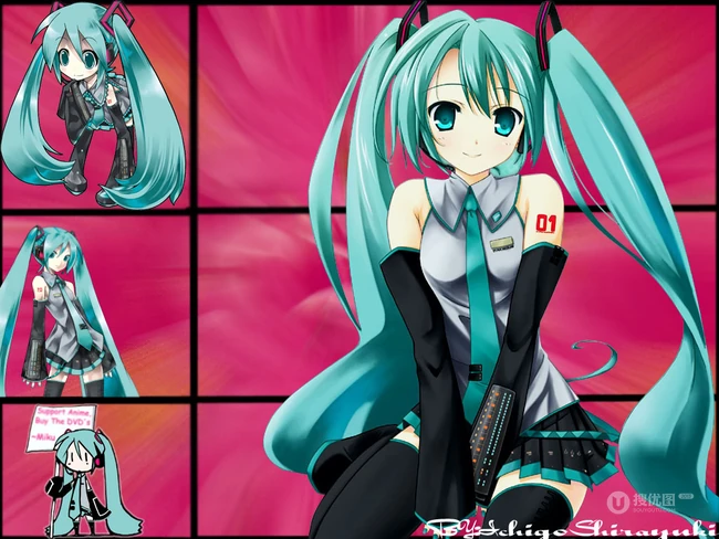 动漫人物初音ミク图片壁纸17p