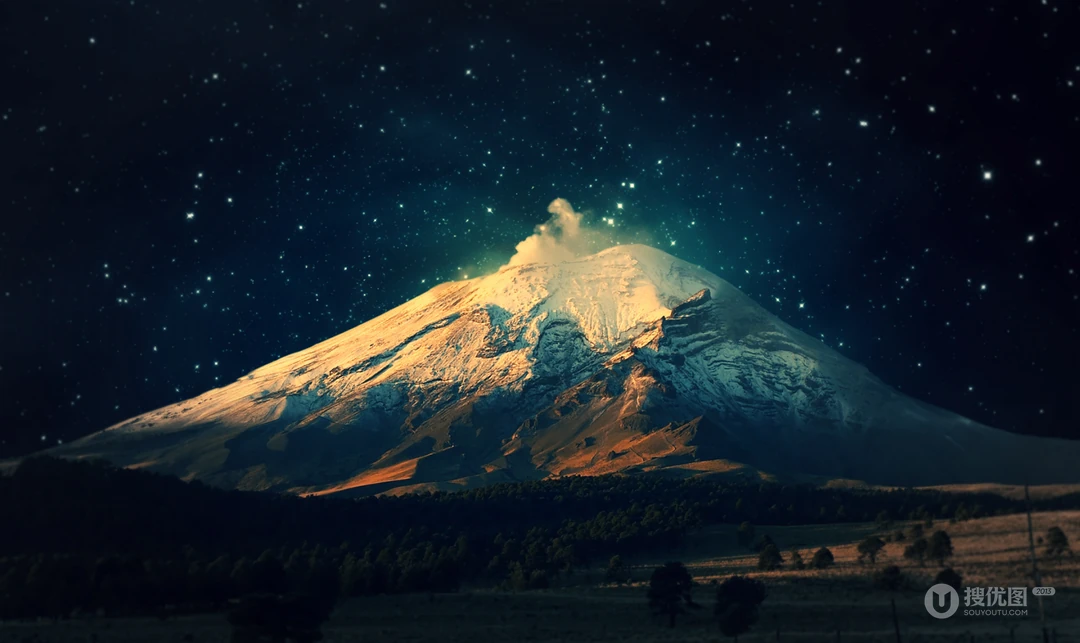 从火山的角度看星空