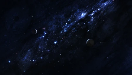 浩瀚的宇宙星空背景图