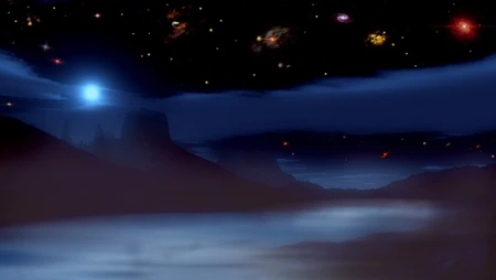 科幻场景里的星空图