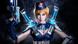 尚游游戏《诺亚传说》代言人蔡依林高清电脑壁纸下载