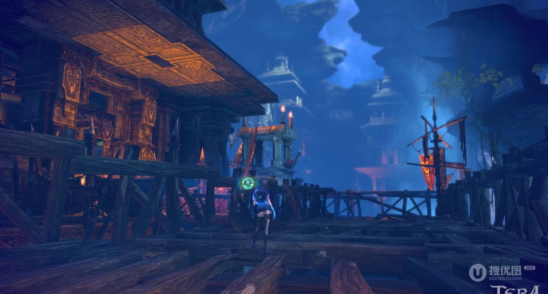 网络游戏《TERA》场景高清壁纸图片下载