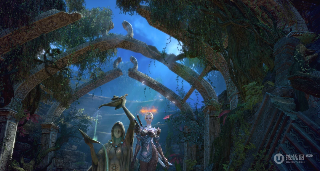 网络游戏《TERA》场景高清壁纸图片下载