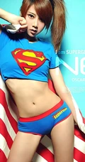 模特夏小薇变身气质女超人（14p）