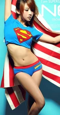 模特夏小薇变身气质女超人（14p）