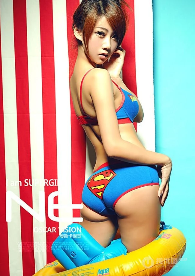 模特夏小薇变身气质女超人（14p）