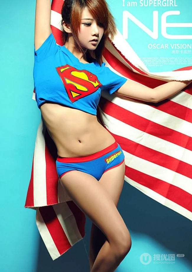 模特夏小薇变身气质女超人（14p）