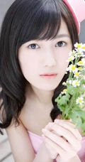 渡边麻友_清新小公主粉裙写真