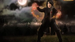 完美时空网络游戏《神魔大陆》代言人任贤齐COS