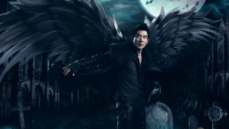 完美时空网络游戏《神魔大陆》代言人任贤齐COS