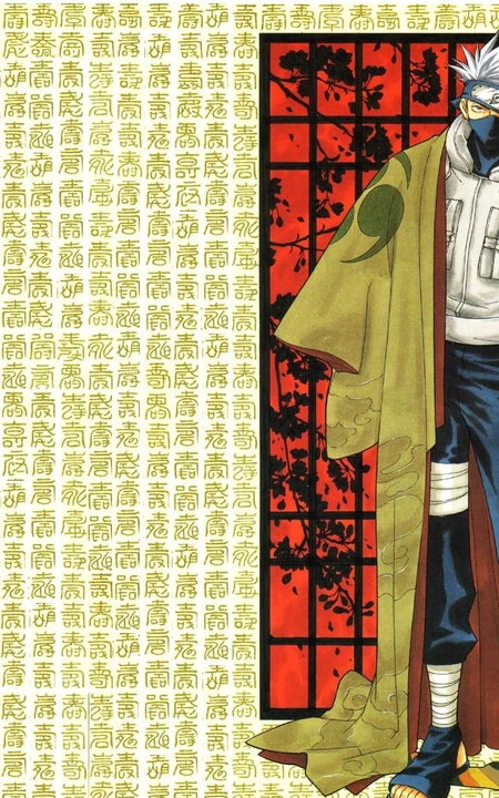 火影忍者壁纸图片 - 歪着头的卡卡西
