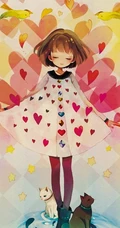 二次元动漫萌-少女-插画-美图29P大奉送