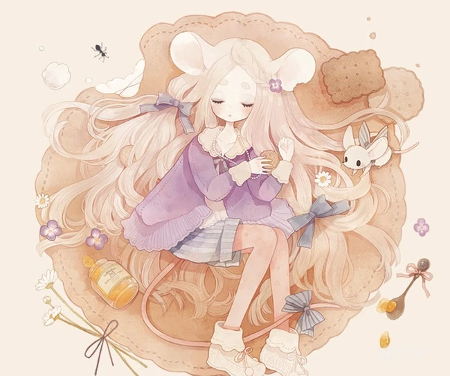二次元动漫萌-少女-插画-美图29P大奉送