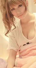 可爱的短裤，女生模特噗圈圈精选美图
