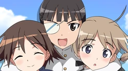 日本动漫《强袭魔女》萌系电脑壁纸下载