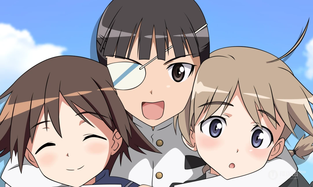 日本动漫《强袭魔女》萌系电脑壁纸下载