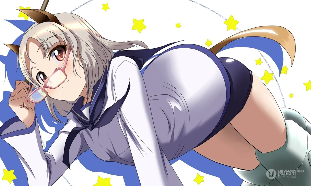 日本动漫《强袭魔女》萌系电脑壁纸下载