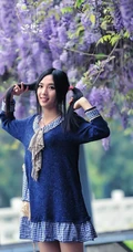 清纯唯美学生妹图片-校园小路篇