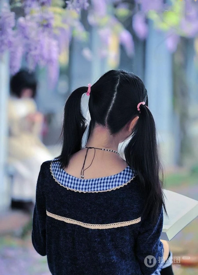清纯唯美学生妹图片-校园小路篇