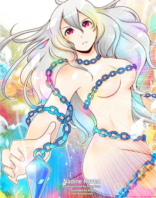 另类魔法少女插画唯美图集