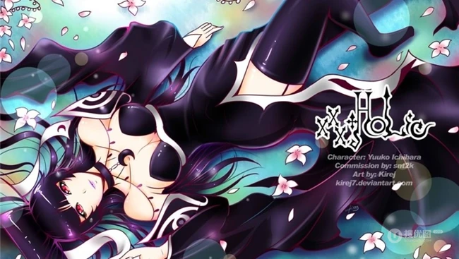 另类魔法少女插画唯美图集