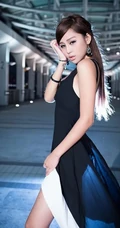 天桥上的连衣裙女生模特-唯美高清写真