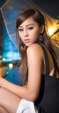 天桥上的连衣裙女生模特-唯美高清写真