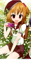 少女爱拍_拿相机的动漫女孩 高清疯狂第二弹