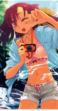 少女爱拍_拿相机的动漫女孩 高清疯狂第二弹