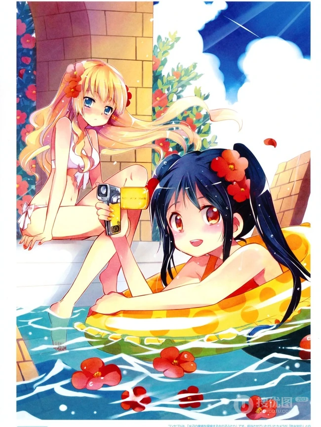 少女爱拍_拿相机的动漫女孩 高清疯狂第二弹