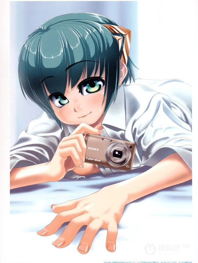 少女爱拍_拿相机的动漫女孩 高清疯狂第二弹