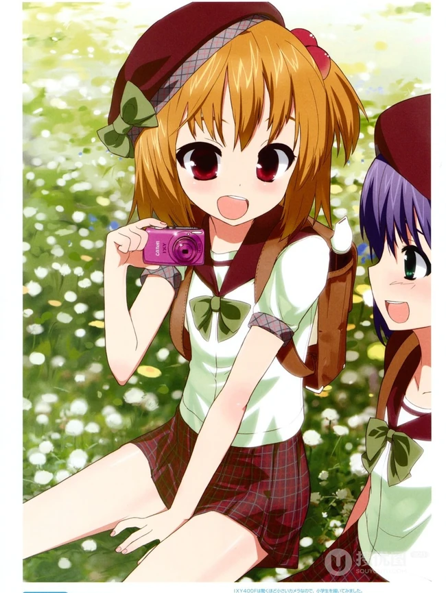 少女爱拍_拿相机的动漫女孩 高清疯狂第二弹