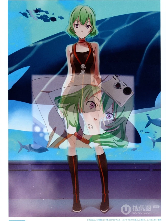 少女爱拍_拿相机的动漫女孩 高清疯狂第二弹