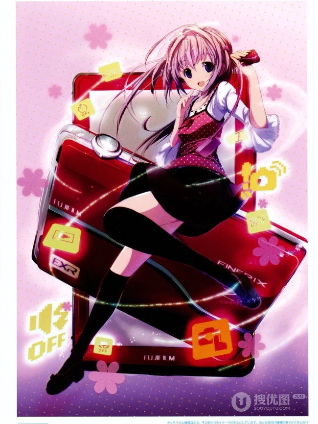 少女爱拍_拿相机的动漫女孩 高清疯狂第二弹