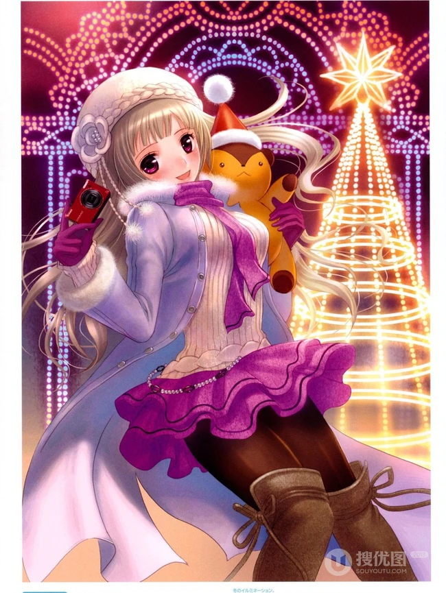 少女爱拍_拿相机的动漫女孩 高清疯狂第二弹