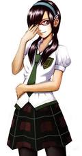 眼镜娘_二次元带眼镜少女图片
