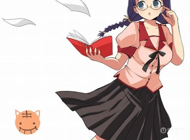 眼镜娘_二次元带眼镜少女图片