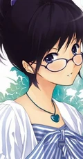 眼镜娘_二次元带眼镜少女图片