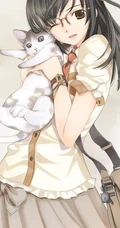 眼镜娘_二次元带眼镜少女图片