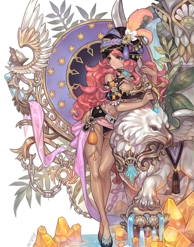 olivia插画美图_韩国女生画师olivia大神作品