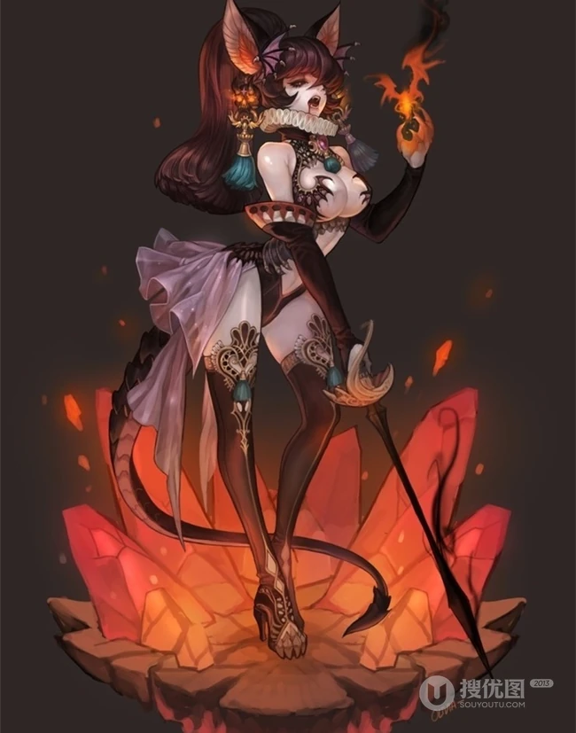 olivia插画美图_韩国女生画师olivia大神作品