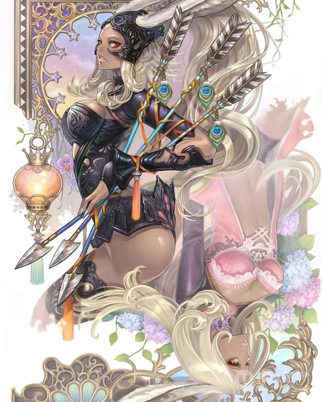 olivia插画美图_韩国女生画师olivia大神作品