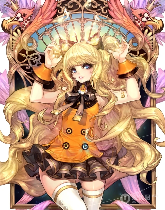 olivia插画美图_韩国女生画师olivia大神作品